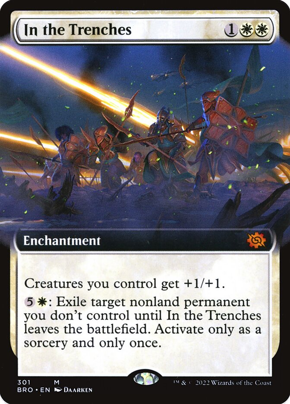 In the Trenches (Extended Art) | Inglés | NM | BRO 1