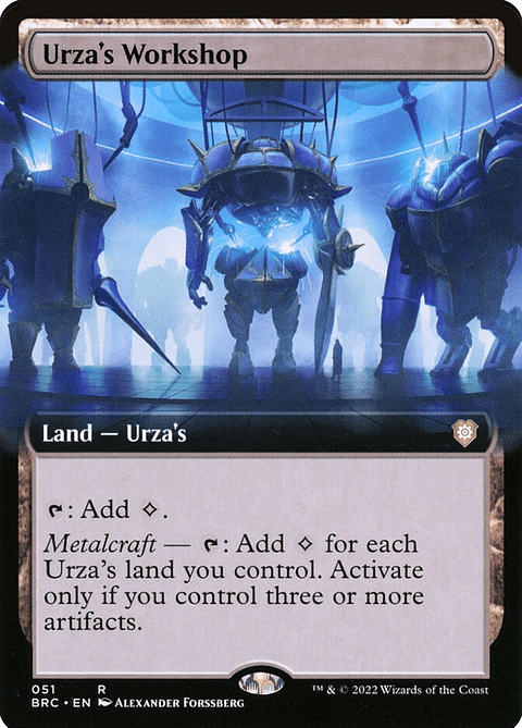 Urza's Workshop (Extended Art) | Inglés | NM | BRC