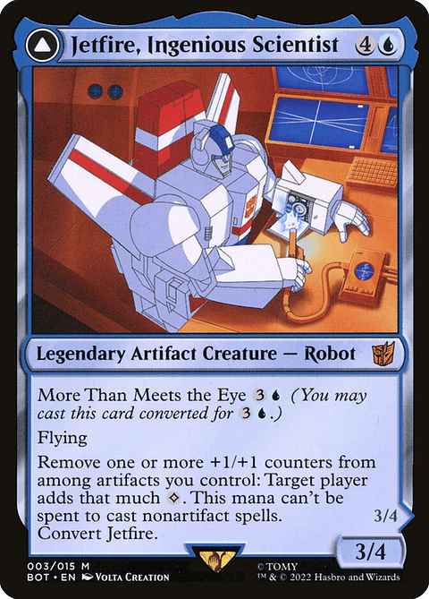 Jetfire, Ingenious Scientist // Jetfire, Air Guardian | Inglés | NM | BOT