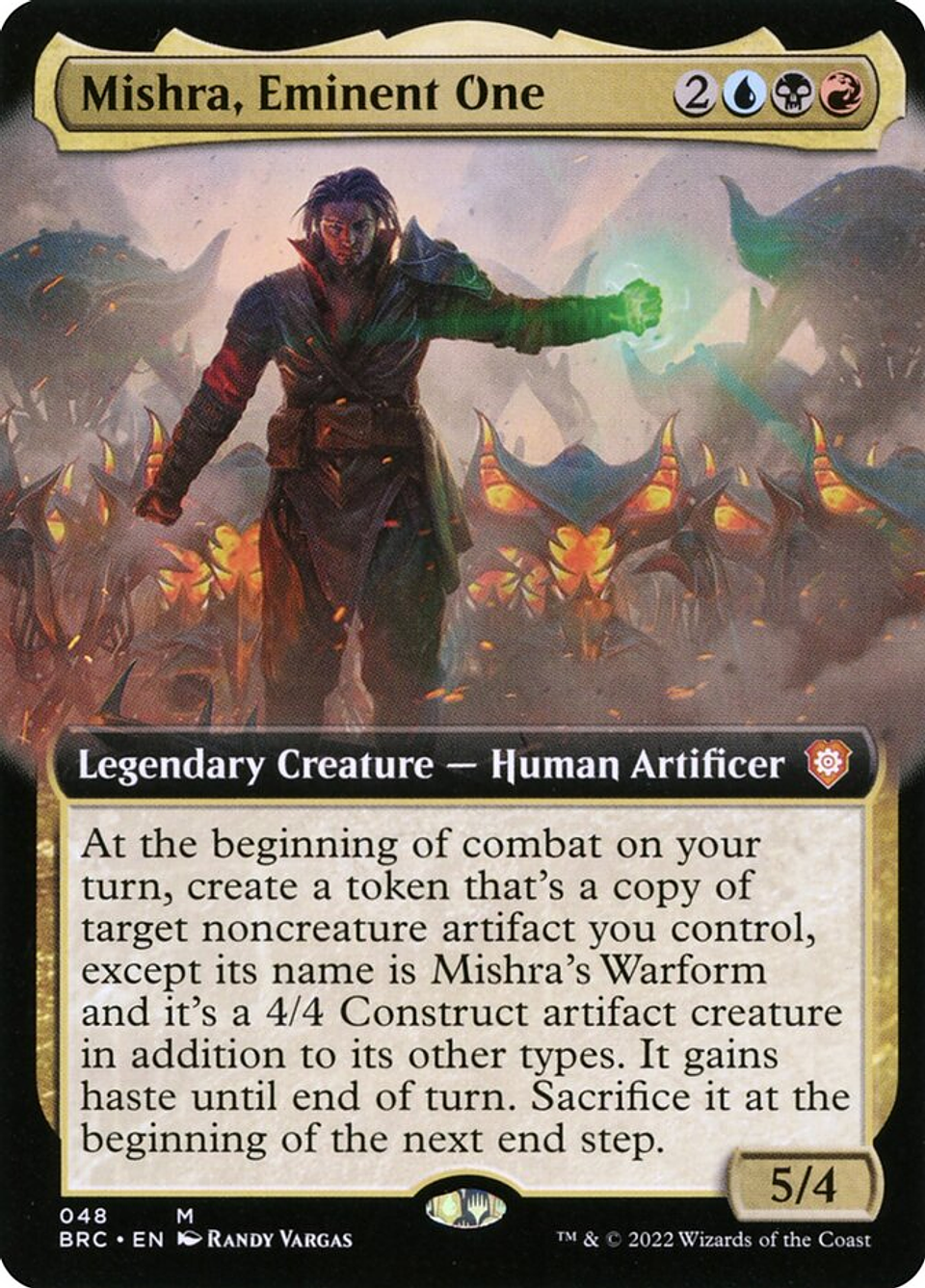Mishra, Eminent One (Extended Art) | Inglés | NM | BRC 1