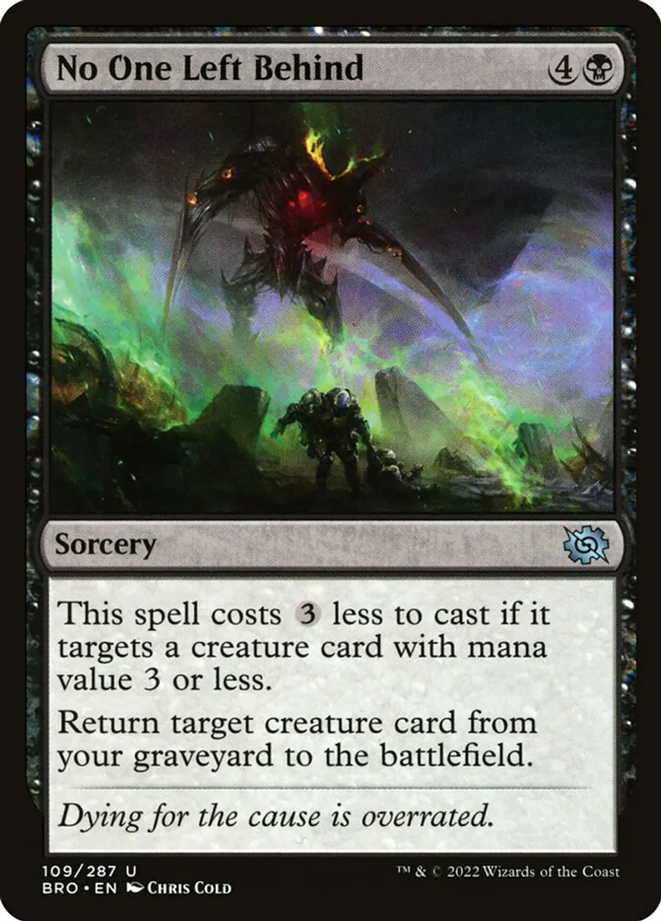 No One Left Behind (foil) | Inglés | NM | BRO 1