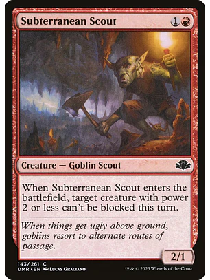 Subterranean Scout | Inglés | NM | DMR