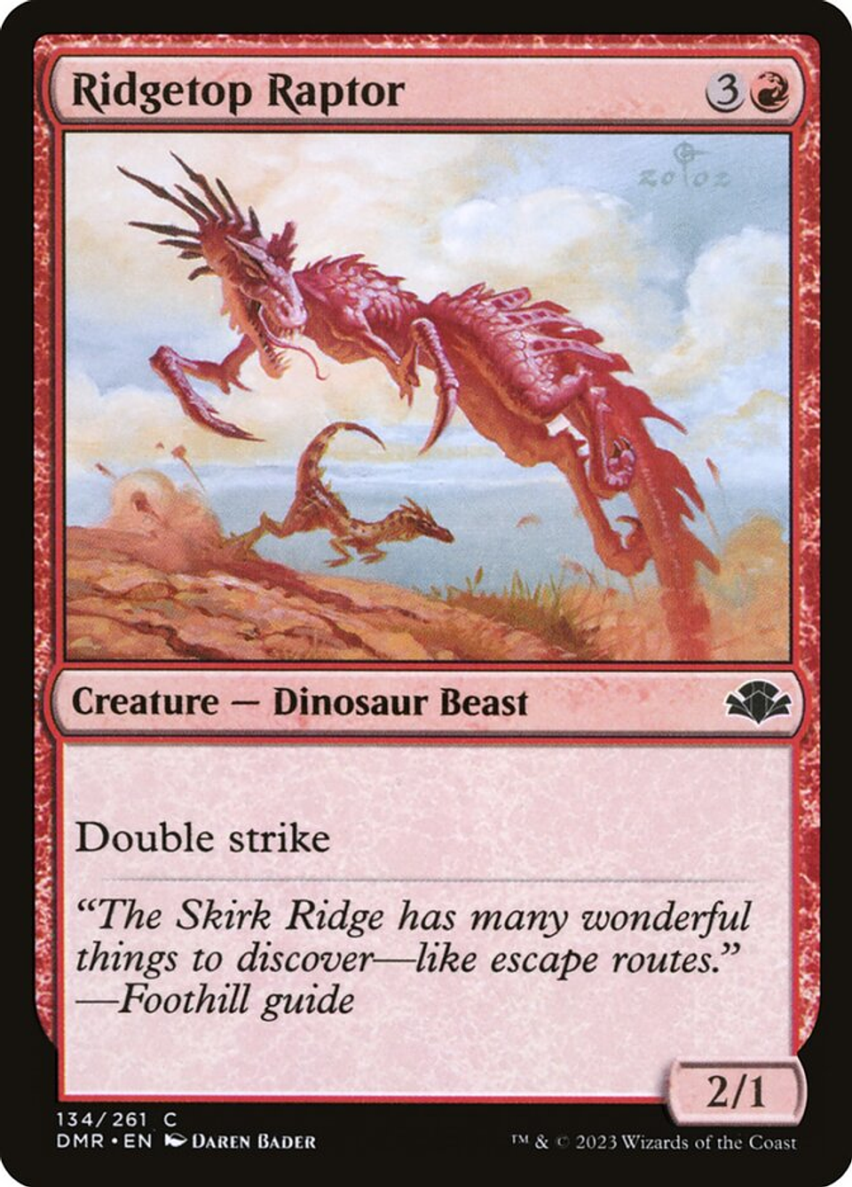 Ridgetop Raptor | Español | NM | DMR 1
