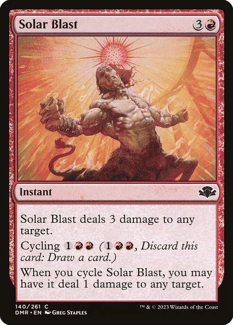 Solar Blast | Español | NM | DMR
