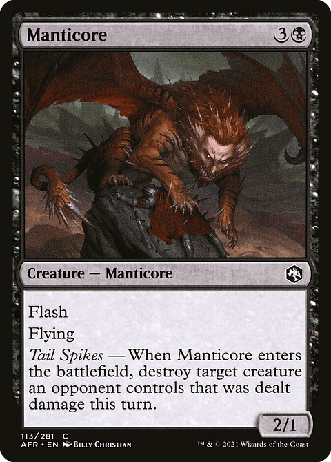 Manticore | Español | NM | AFR