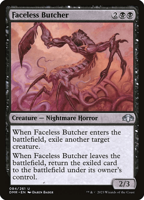 Faceless Butcher | Español | NM | DMR