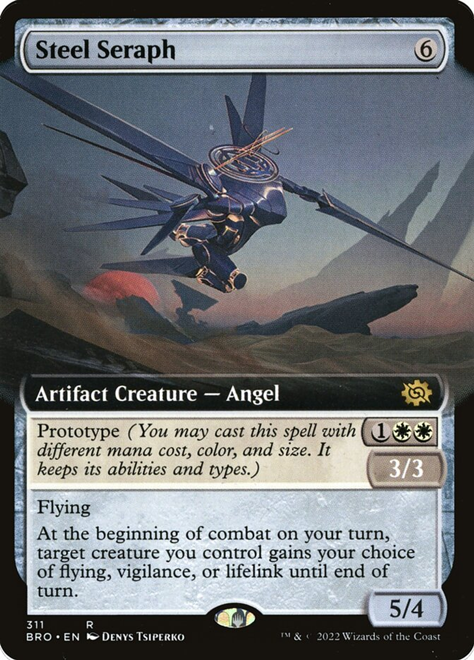 Steel Seraph (Extended Art foil) | Inglés | NM | BRO 1