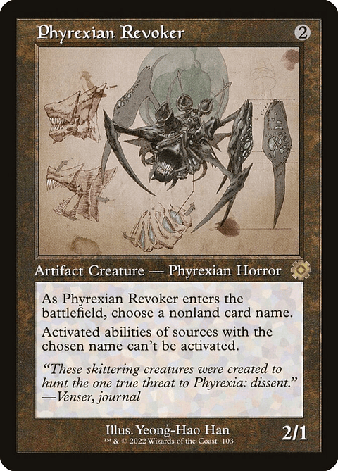 Phyrexian Revoker (Retro Frame foil) | Inglés | NM | BRR