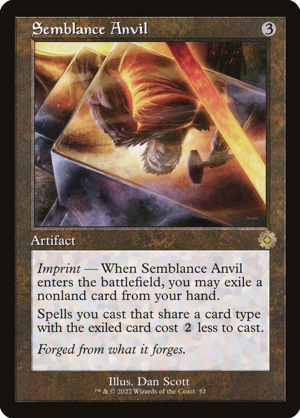 Semblance Anvil (Retro Frame) | Inglés | NM | BRR 1