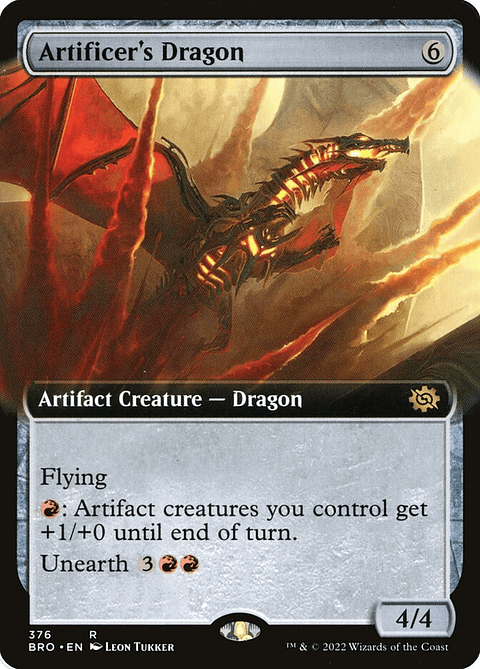 Artificer's Dragon (Extended Art) | Inglés | NM | BRO