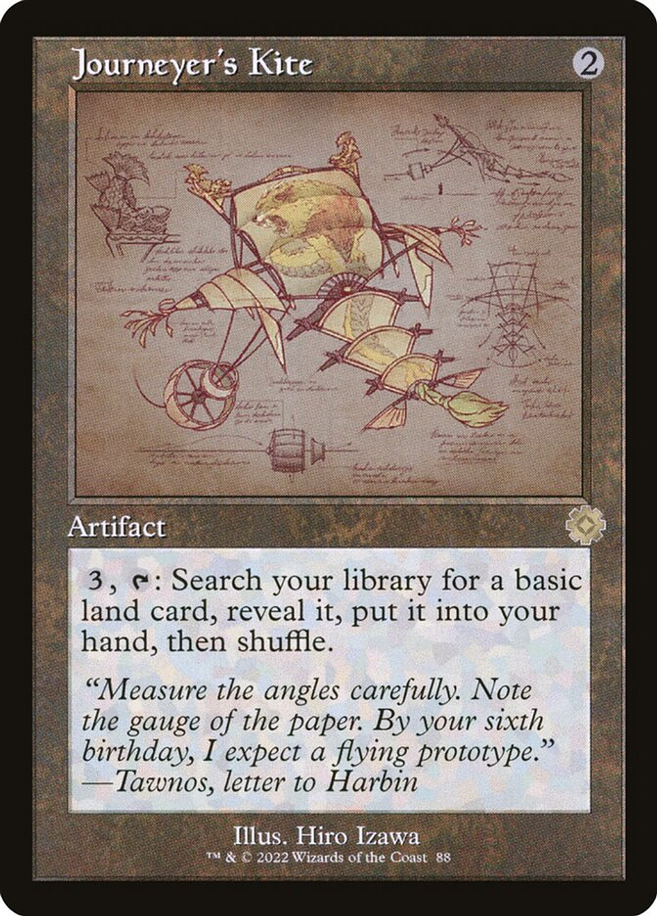 Journeyer's Kite (Retro Frame) | Inglés | NM | BRR 1