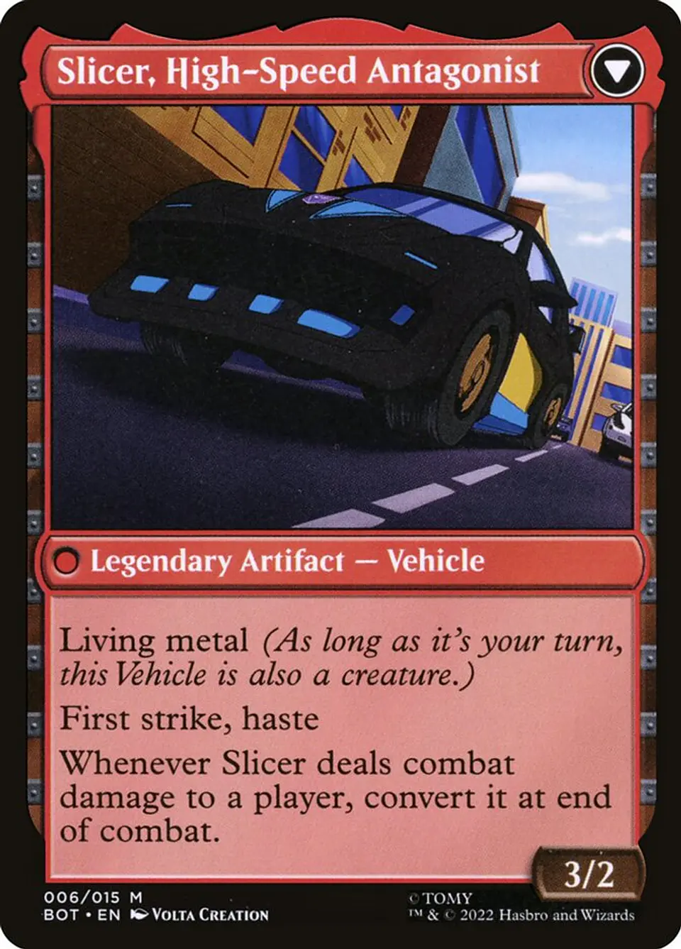 Slicer, Hired Muscle // Slicer, High-Speed Antagonist (foil) | Inglés | NM | BOT 2