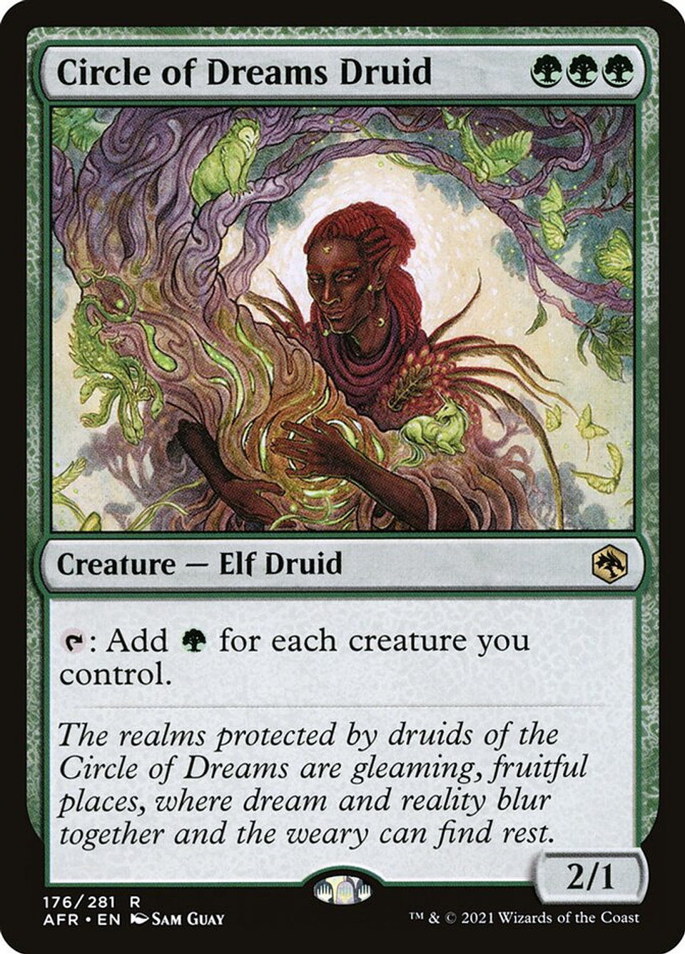 Circle of Dreams Druid (foil) | Español | NM | AFR 1