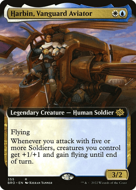 Harbin, Vanguard Aviator (Extended Art foil) | Inglés | NM | BRO
