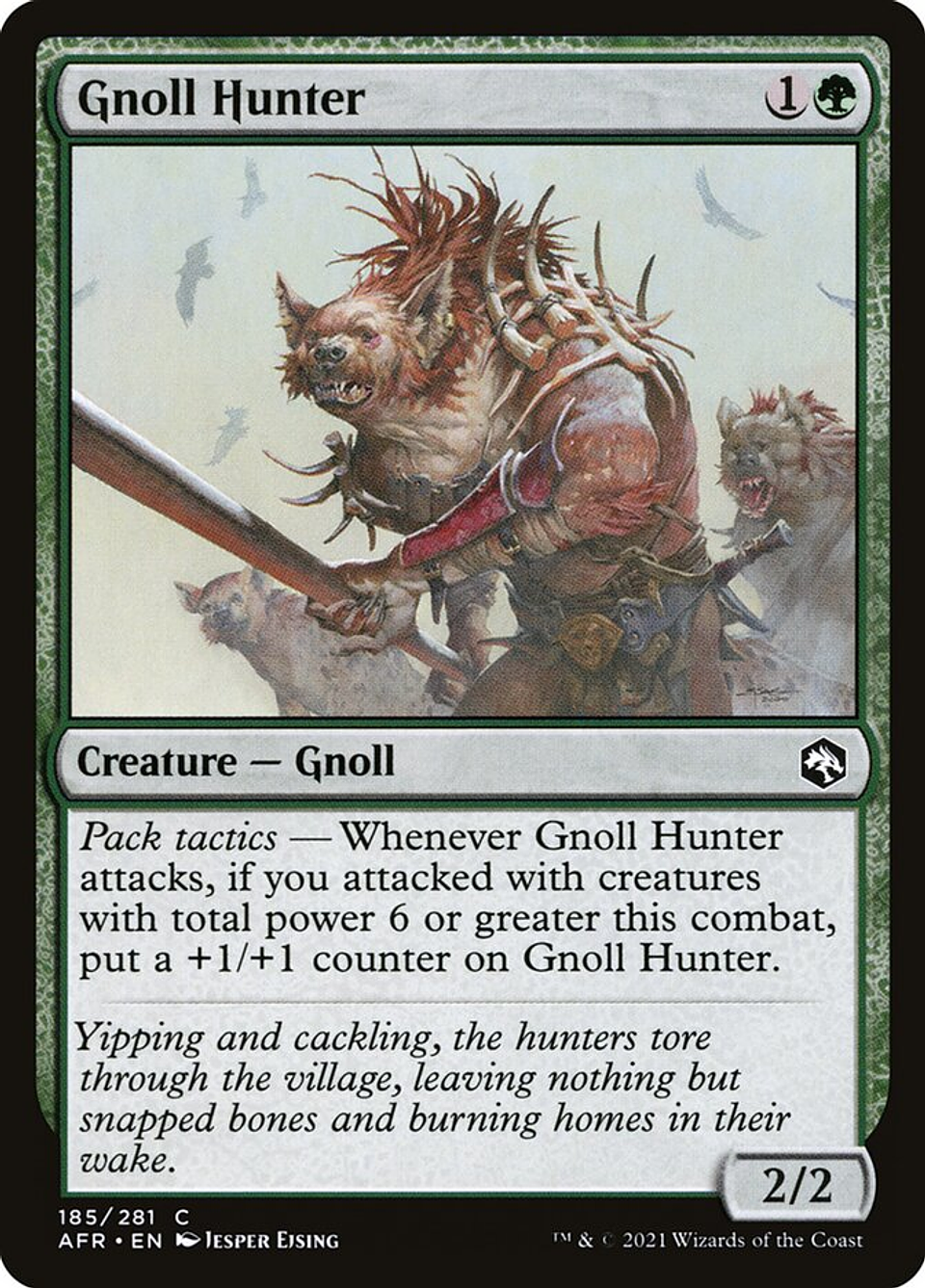 Gnoll Hunter | Español | NM | AFR 1