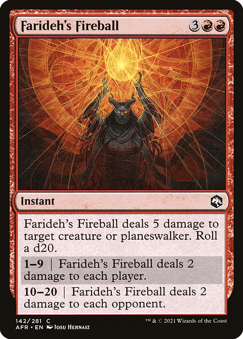 Farideh's Fireball | Español | NM | AFR