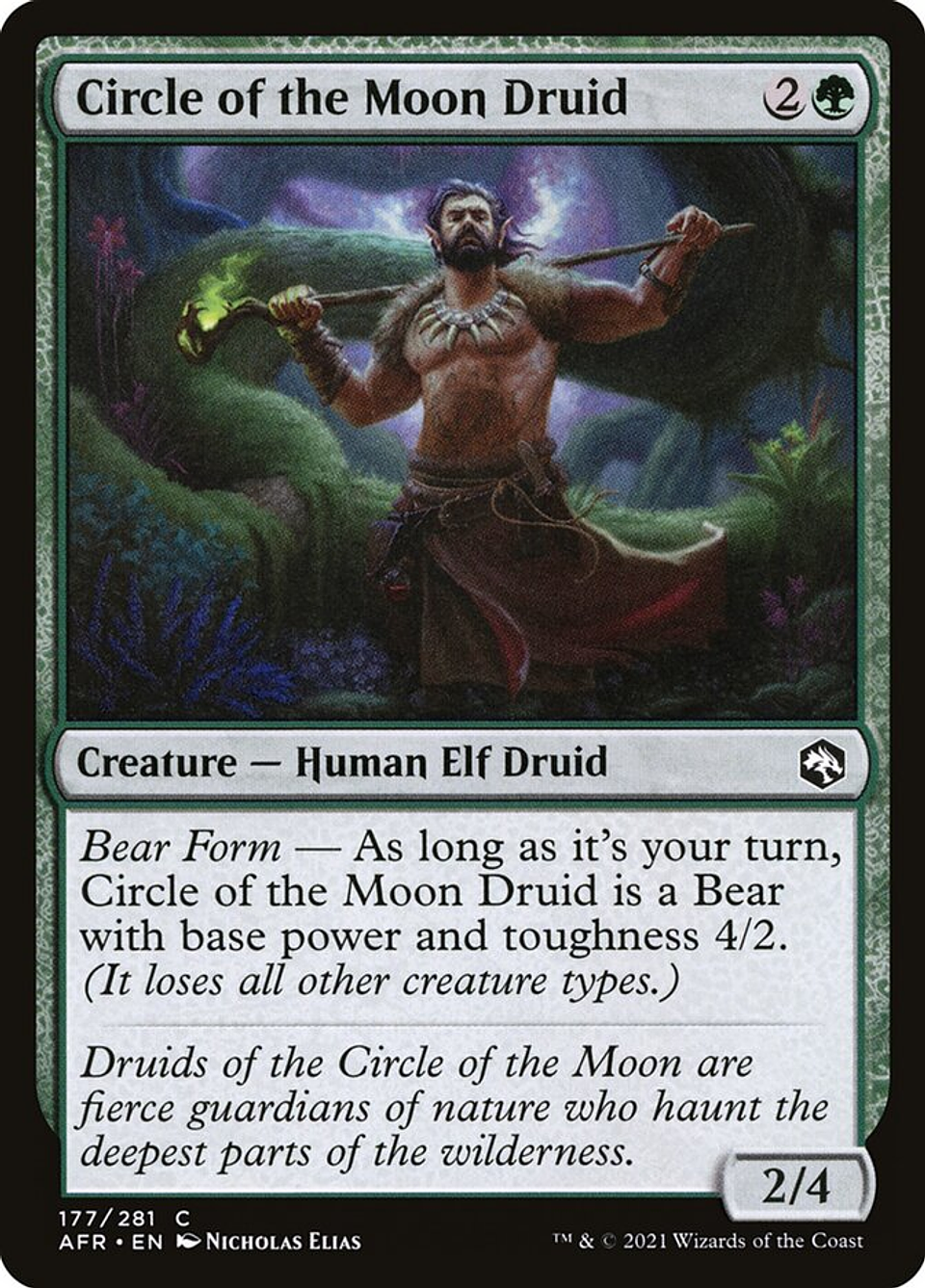 Circle of the Moon Druid | Español | NM | AFR 1