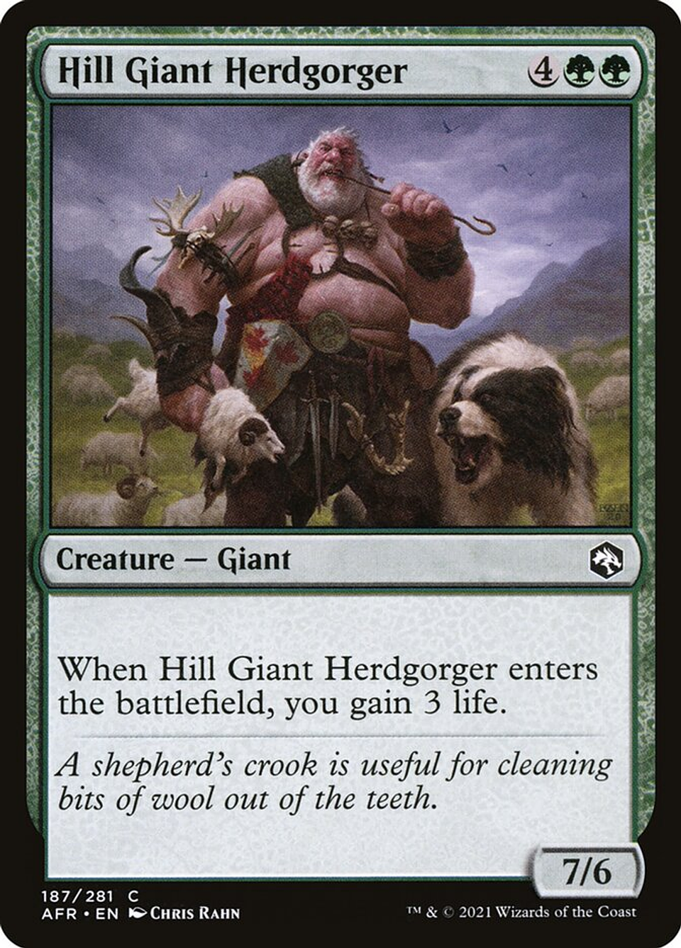 Hill Giant Herdgorger | Español | NM | AFR 1