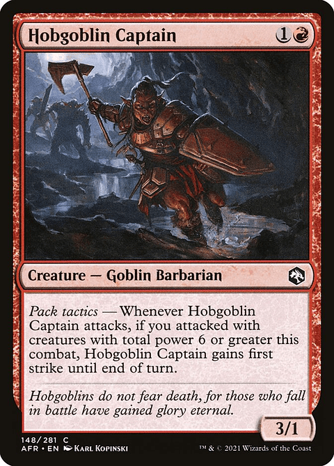 Hobgoblin Captain | Español | NM | AFR