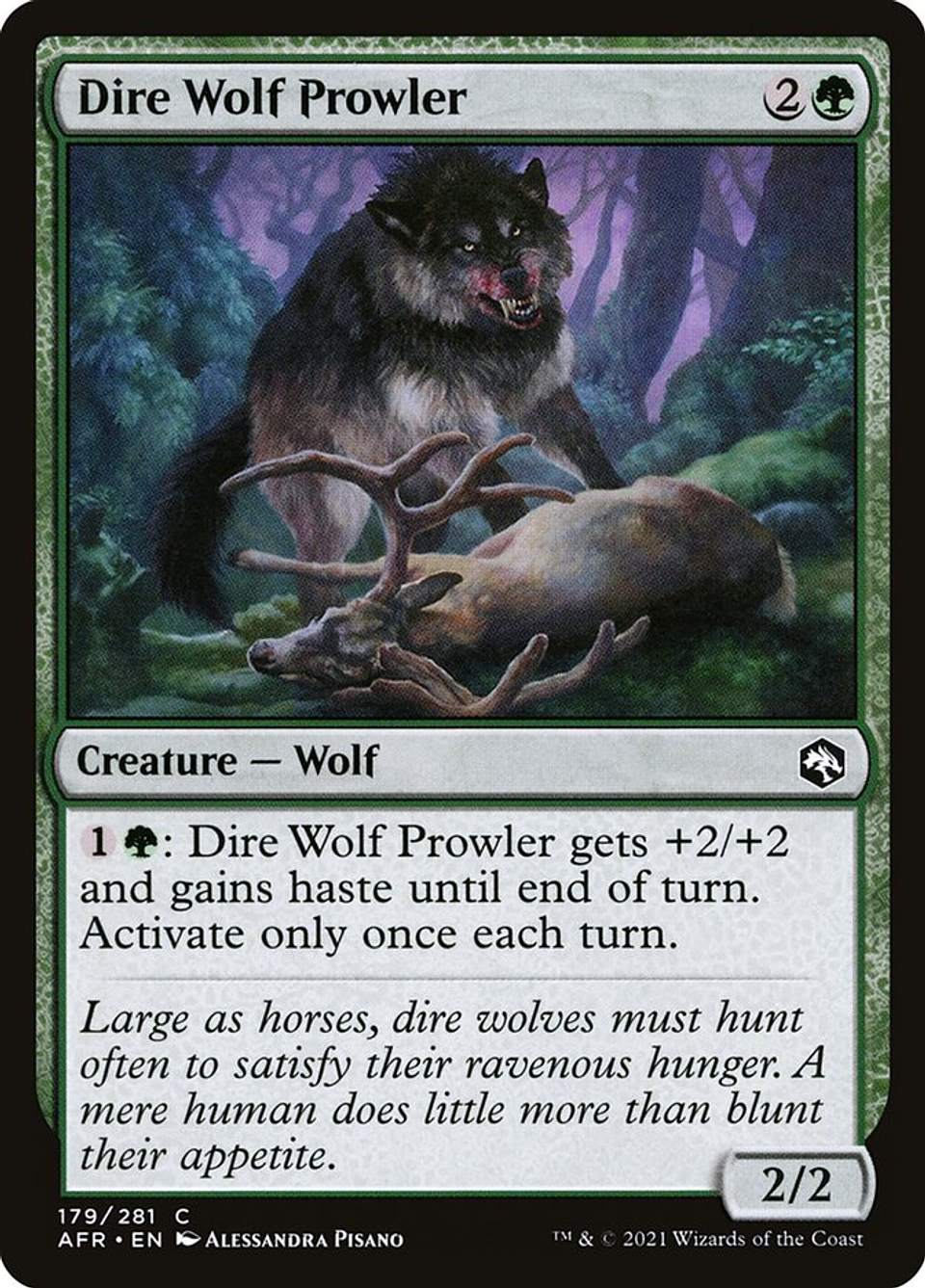 Dire Wolf Prowler | Español | NM | AFR 1