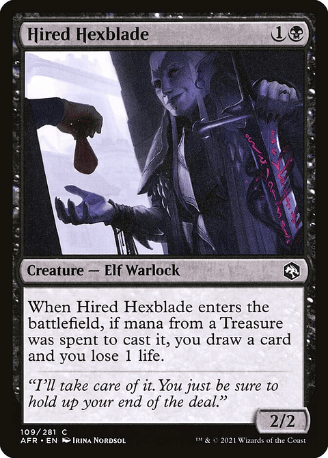 Hired Hexblade | Español | NM | AFR