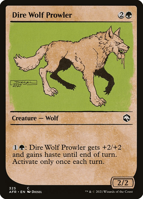 Dire Wolf Prowler (Showcase) | Español | NM | AFR