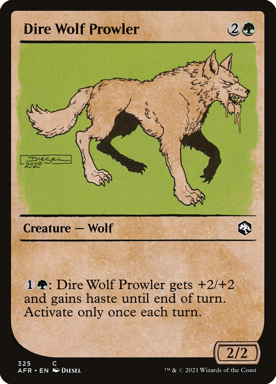 Dire Wolf Prowler (Showcase) | Español | NM | AFR 1