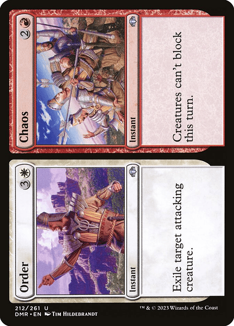 Order // Chaos | Español | NM | DMR