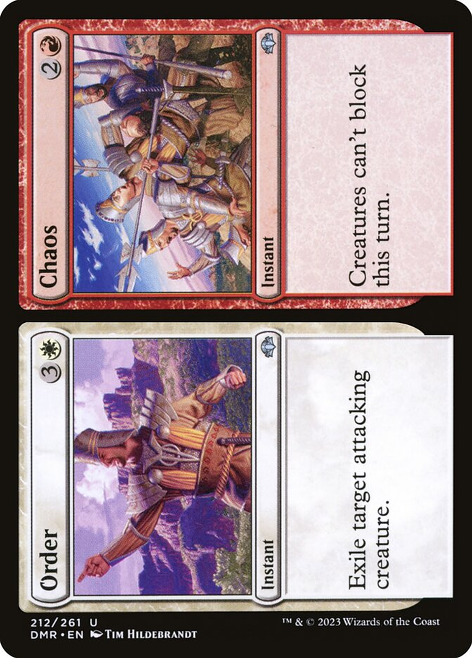 Order // Chaos | Español | NM | DMR 1