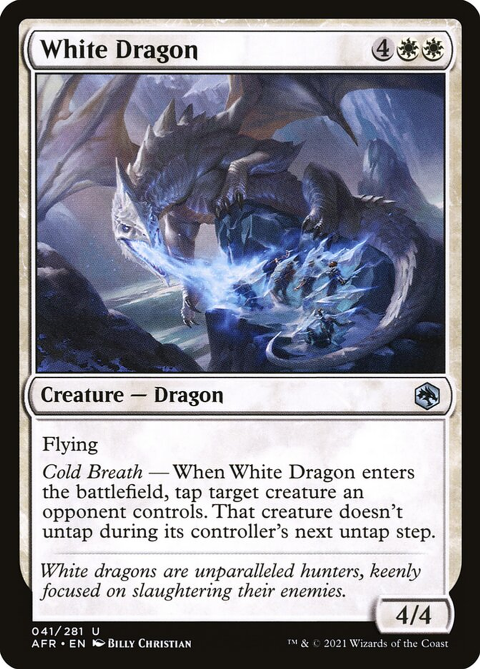 White Dragon | Español | NM | AFR 1