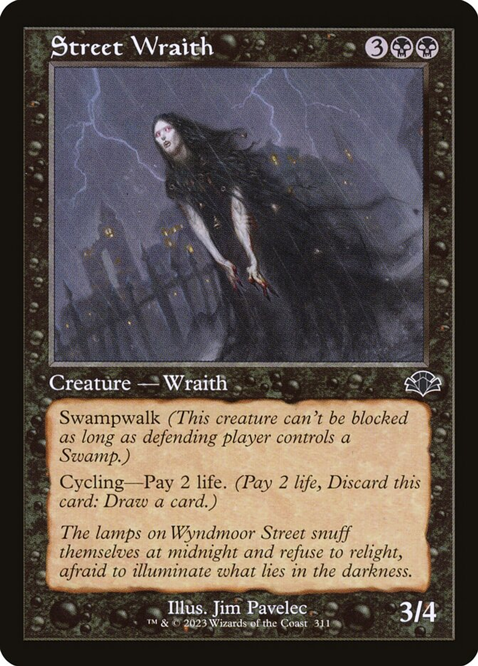 Street Wraith (Retro Frame) | Inglés | NM | DMR 1