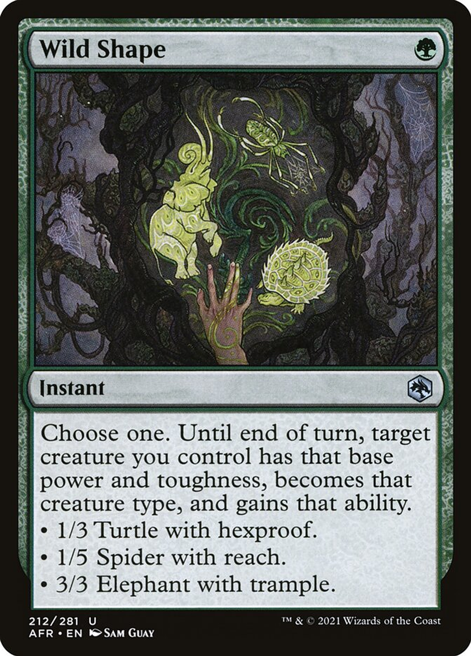 Wild Shape | Español | NM | AFR 1