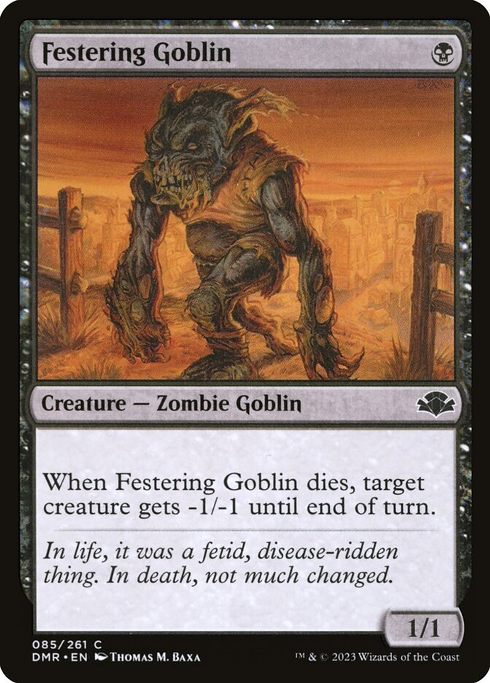Festering Goblin (foil) | Inglés | NM | DMR 1