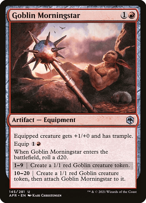 Goblin Morningstar | Español | NM | AFR