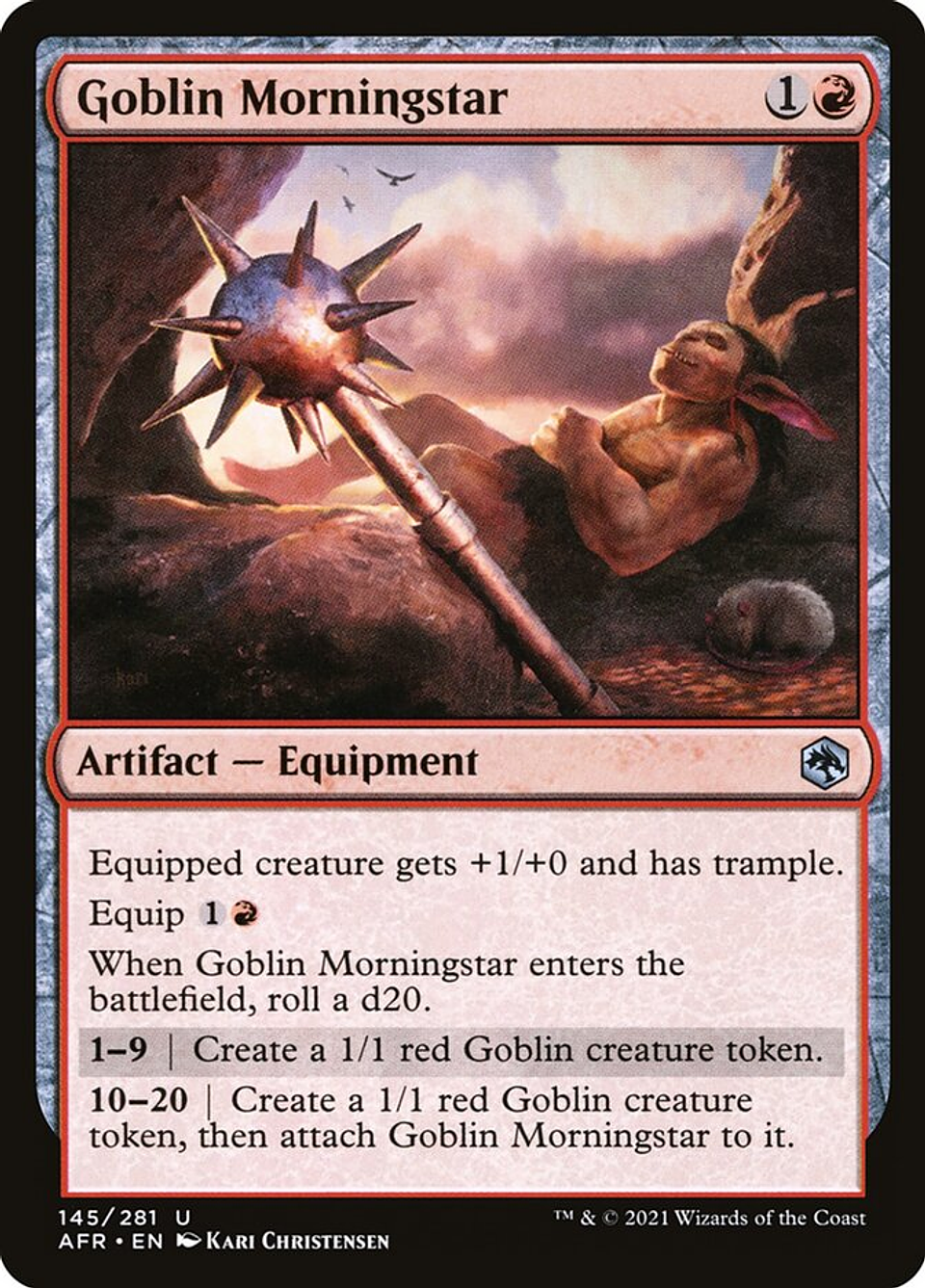 Goblin Morningstar | Español | NM | AFR 1