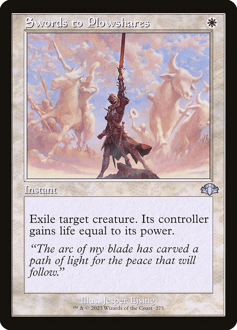Swords to Plowshares (Retro Frame) | Español | NM | DMR