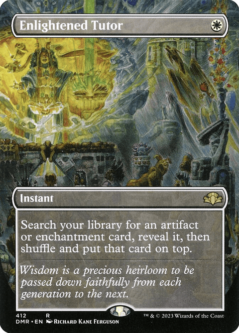 Enlightened Tutor (Borderless) | Español | NM | DMR