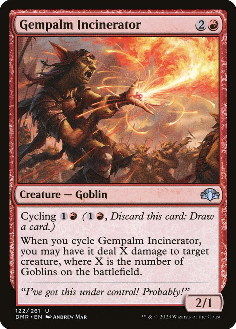 Gempalm Incinerator | Español | NM | DMR 1