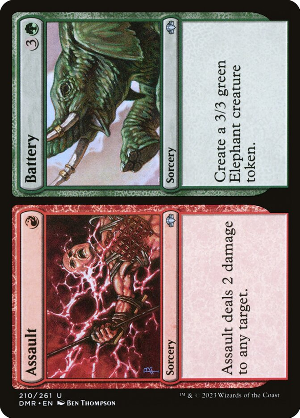 Assault // Battery | Español | NM | DMR 1