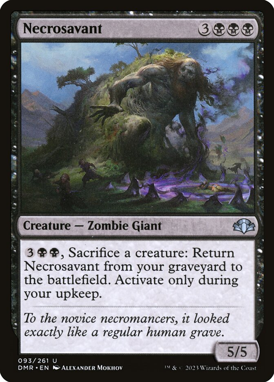 Necrosavant | Español | NM | DMR 1