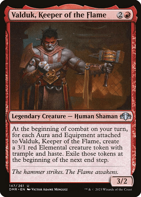 Valduk, Keeper of the Flame | Español | NM | DMR