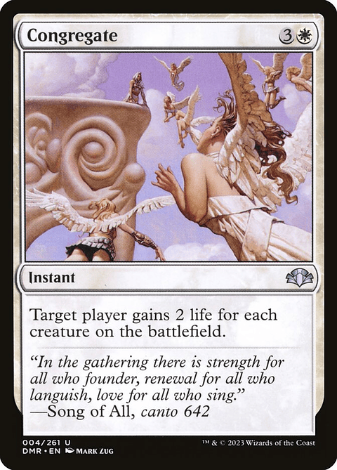 Congregate | Inglés | NM | DMR