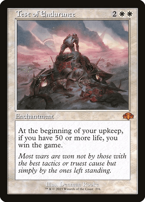 Test of Endurance (Retro Frame) | Inglés | NM | DMR