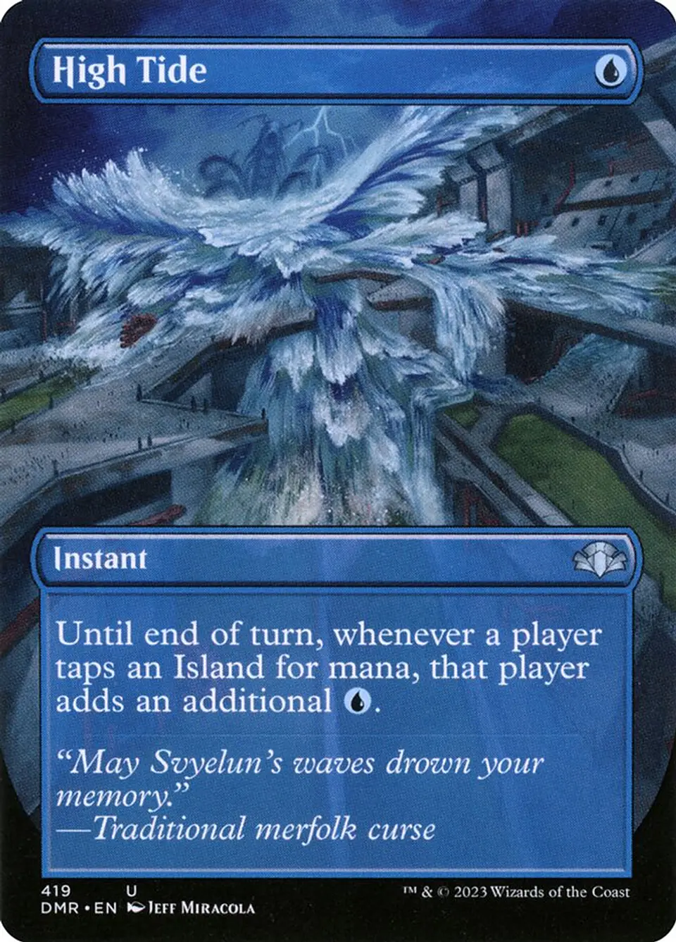 High Tide (Borderless) | Inglés | NM | DMR 1