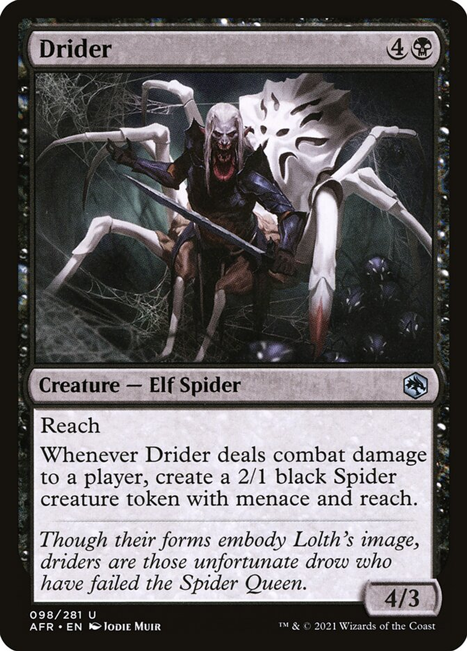Drider | Español | NM | AFR 1