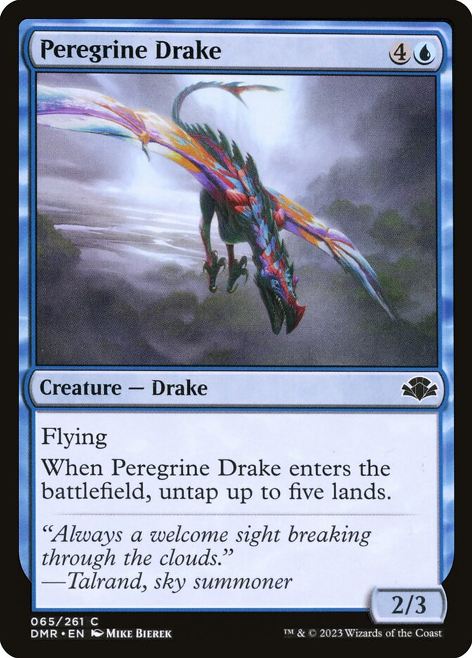 Peregrine Drake | Español | NM | DMR 1