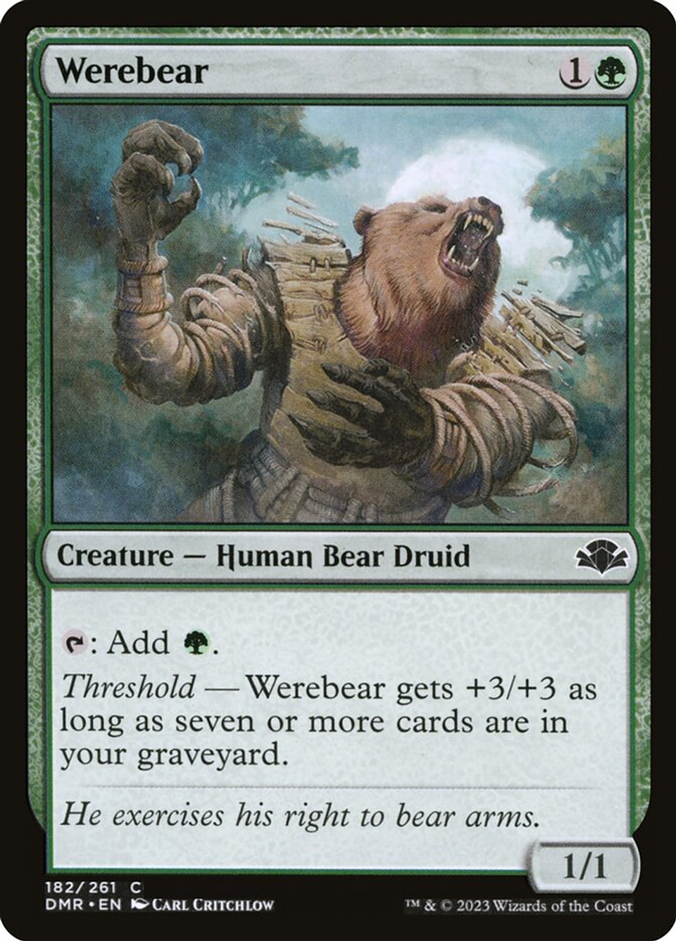 Werebear | Español | NM | DMR 1