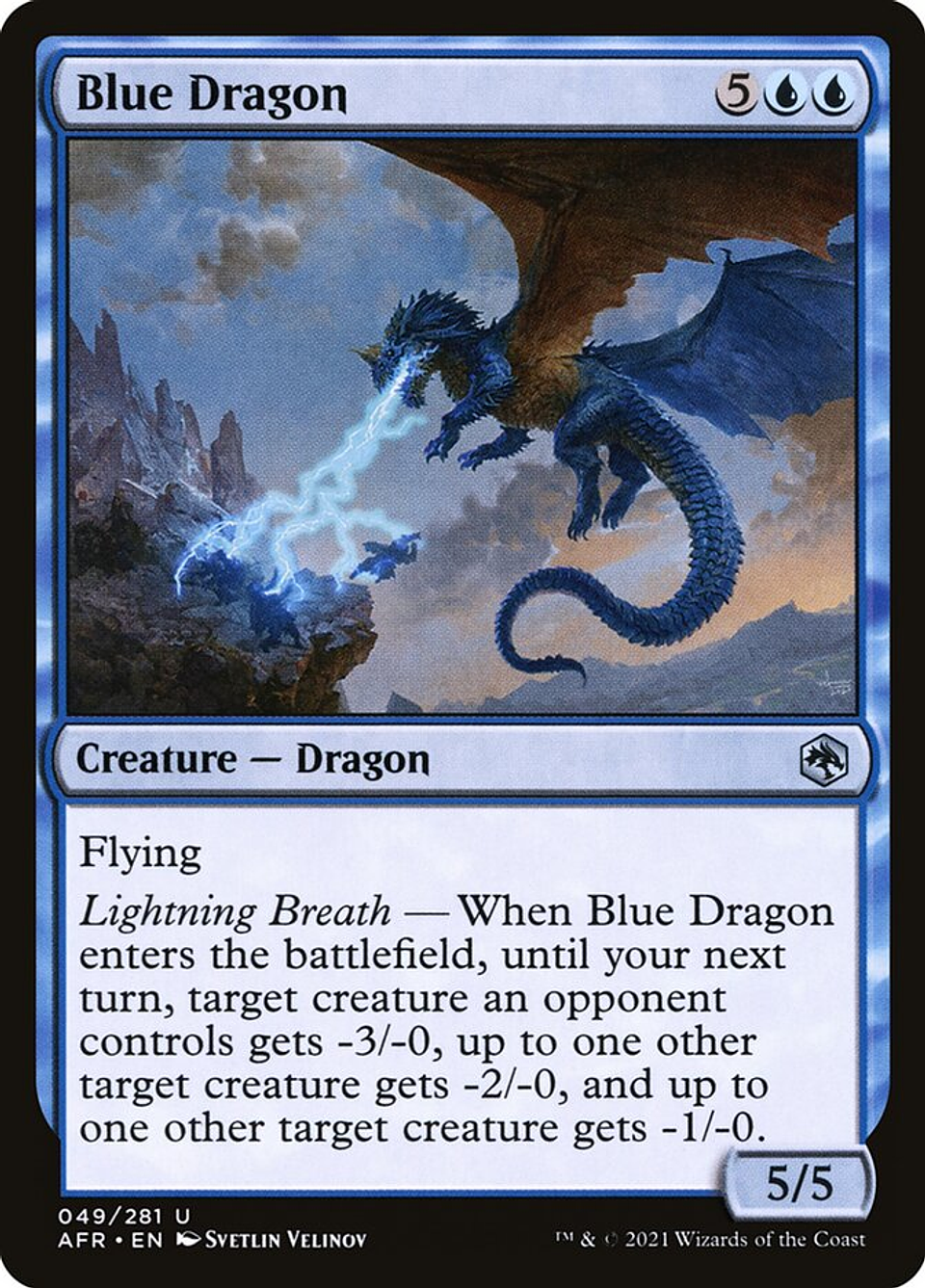 Blue Dragon | Español | NM | AFR 1