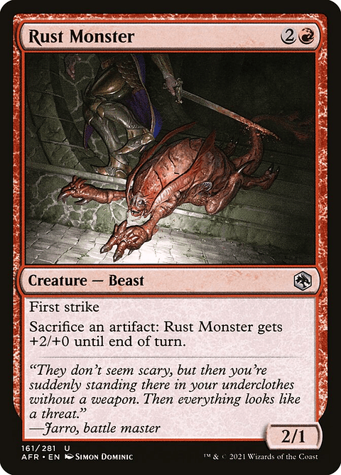 Rust Monster | Español | NM | AFR
