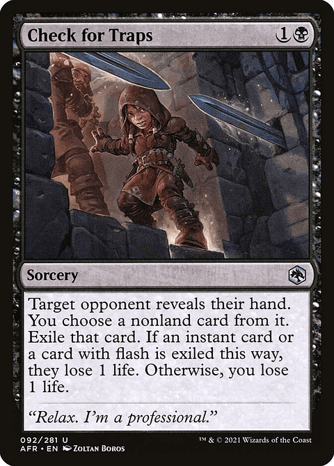 Check for Traps | Español | NM | AFR